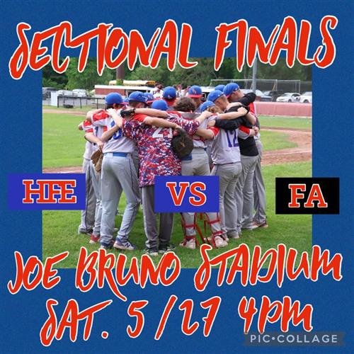 Sectional Finals - Joe Bruno Stadium 5/27